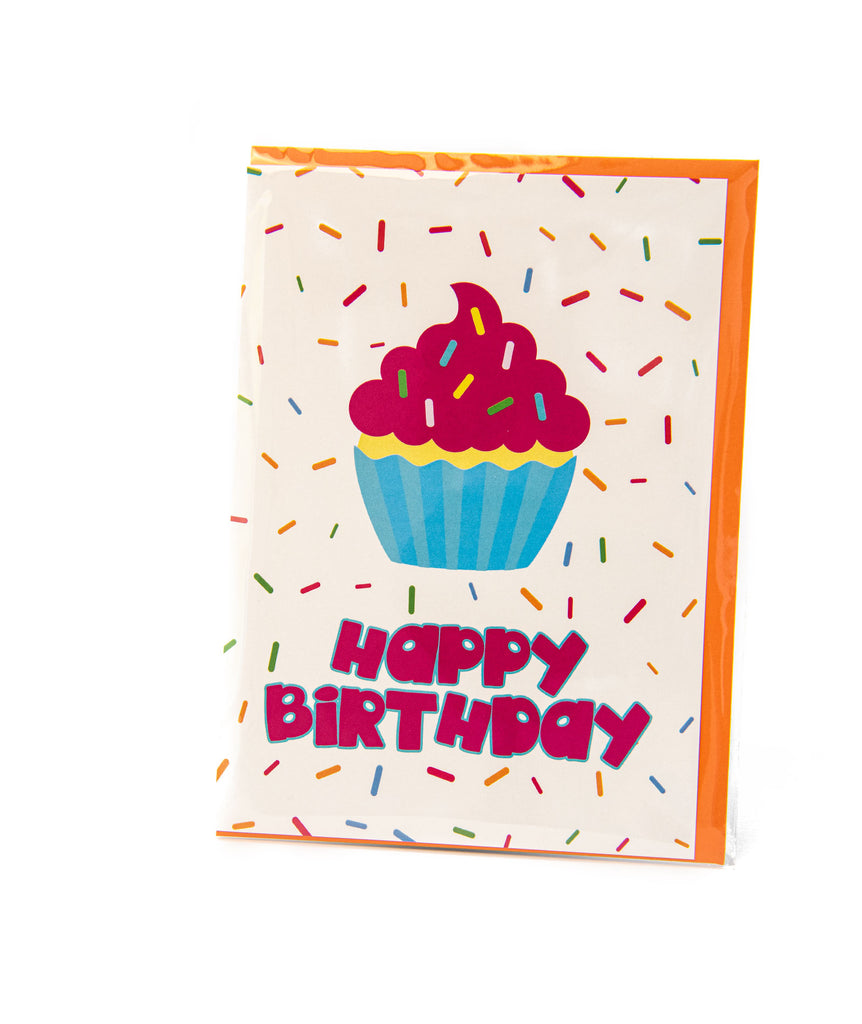 Sunny Marshmallow Cupcake Birthday Card Accessories Sunny Marshmallow   