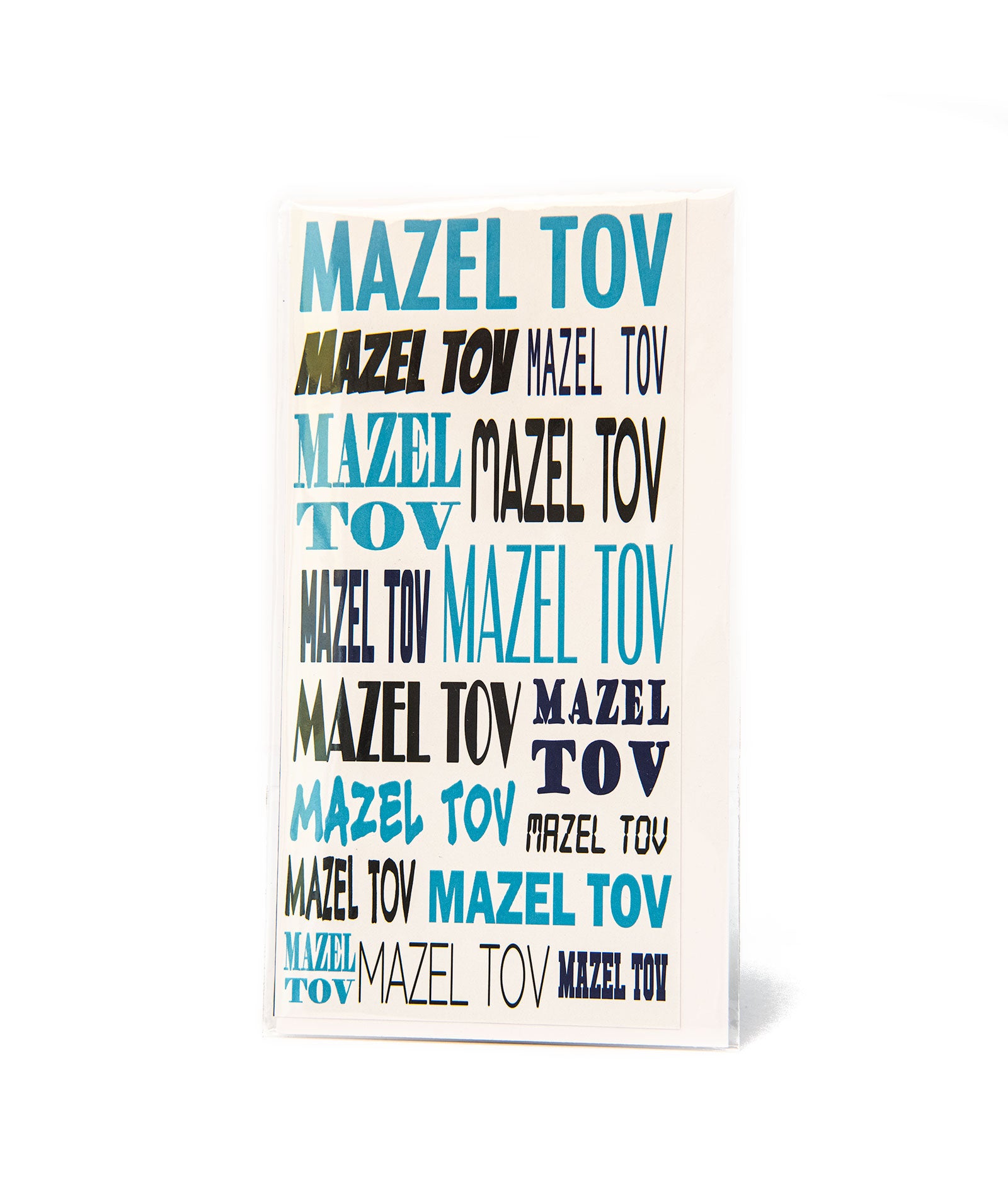 Sunny Marshmallow Mazel Tov Repeat Card Accessories Sunny Marshmallow Multi