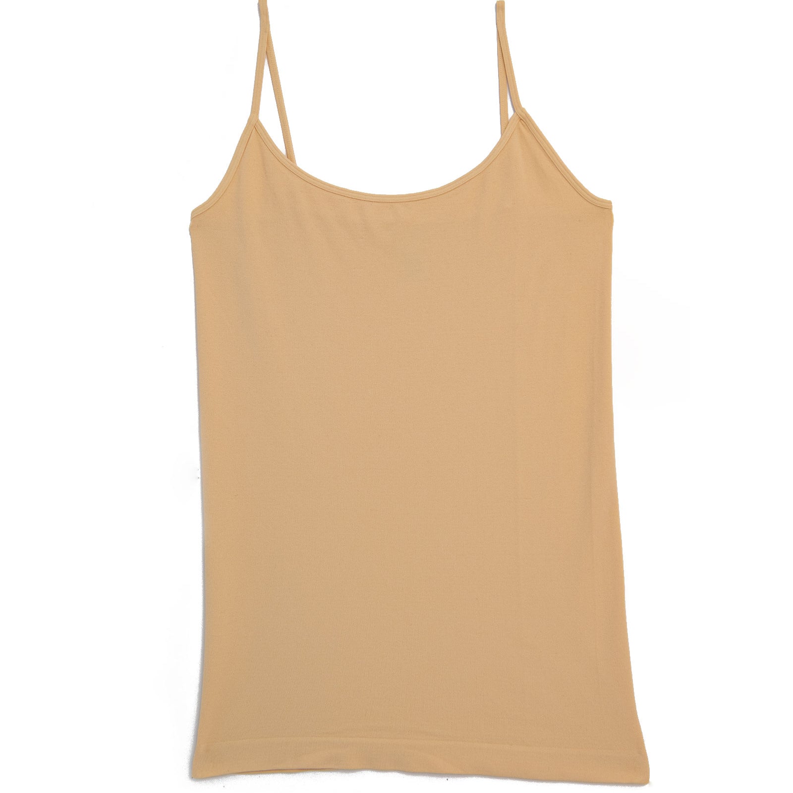 Malibu Sugar Full Cami Womens Casual Tops Malibu Sugar Nude One Size Fits Most (Y/10-Y/14)