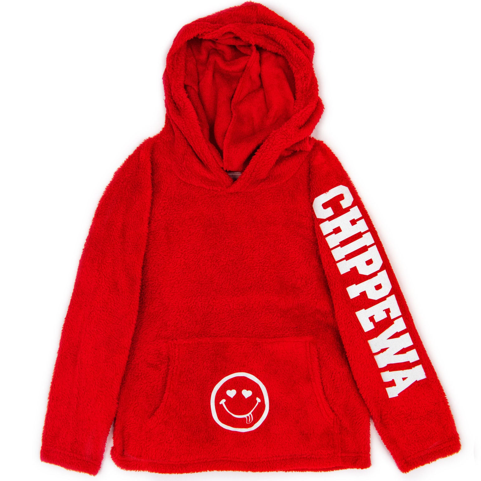 Camp Name Heart Eye Smiley Hoodie Custom Frankie's Custom Shop Multi Y/4/5