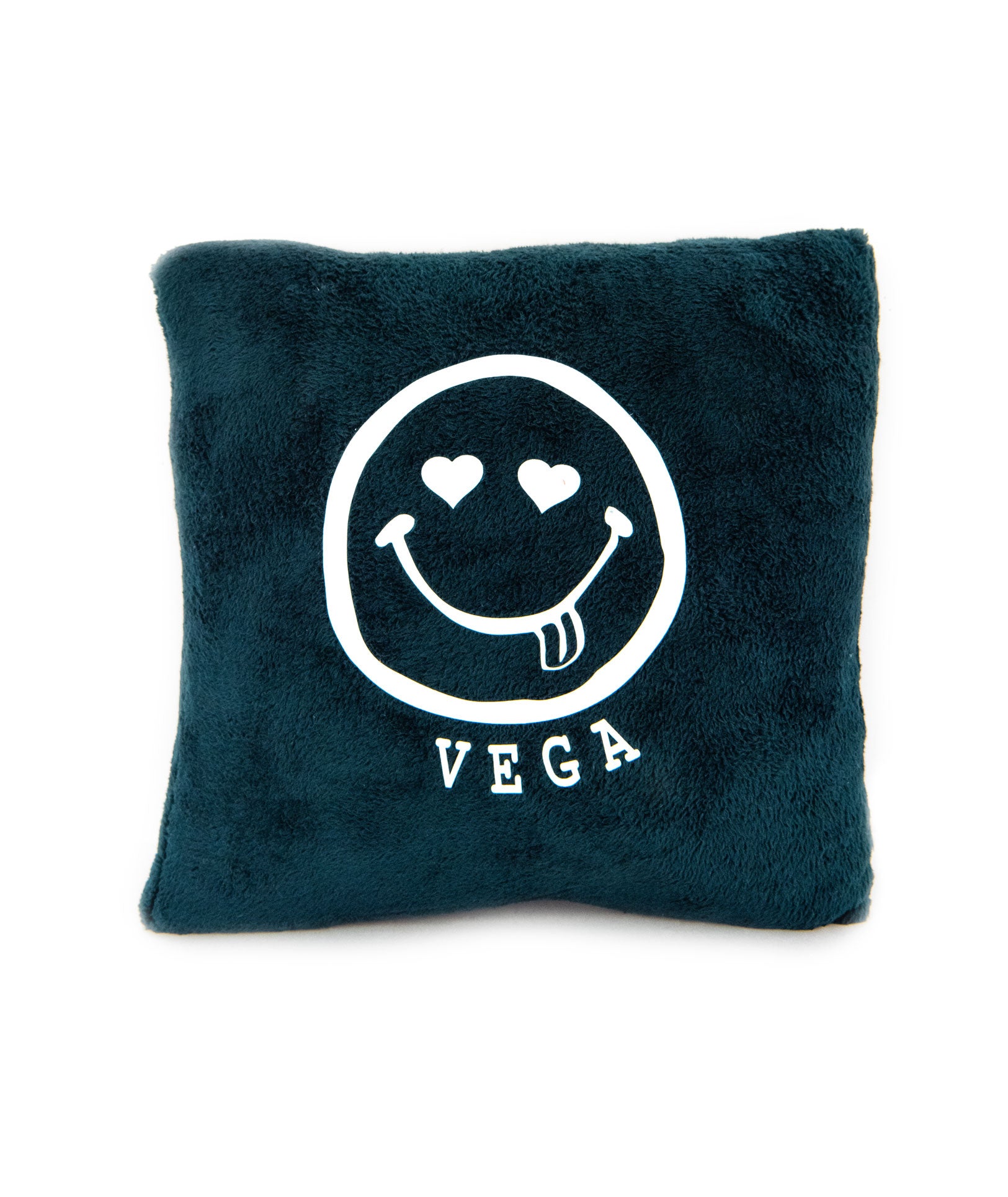 Camp Name Heart Eye Smiley Square Pillow Custom Frankie's Custom Shop Multi
