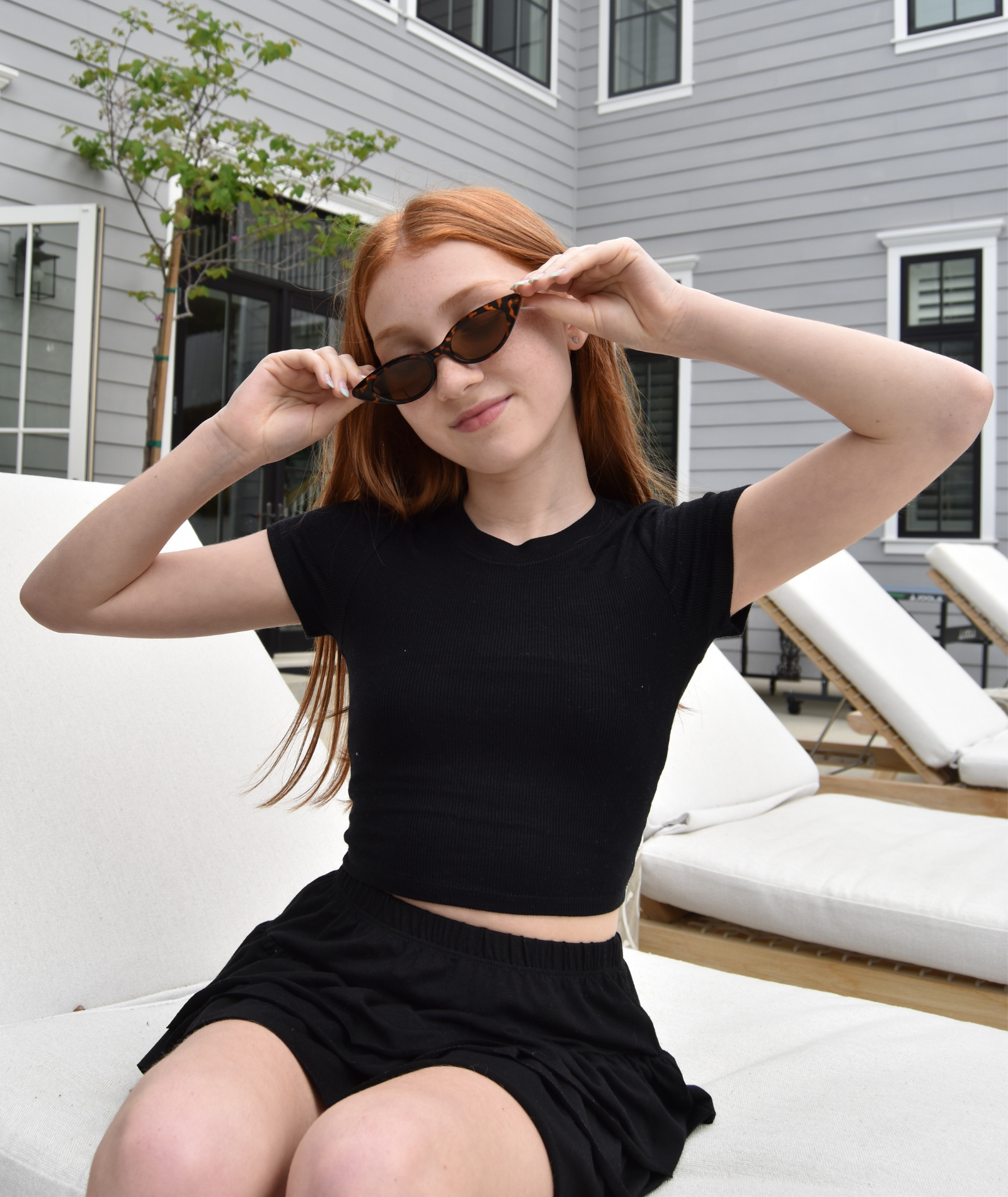 Katie J NYC Girls Livi Tee Girls Casual Tops Katie J NYC