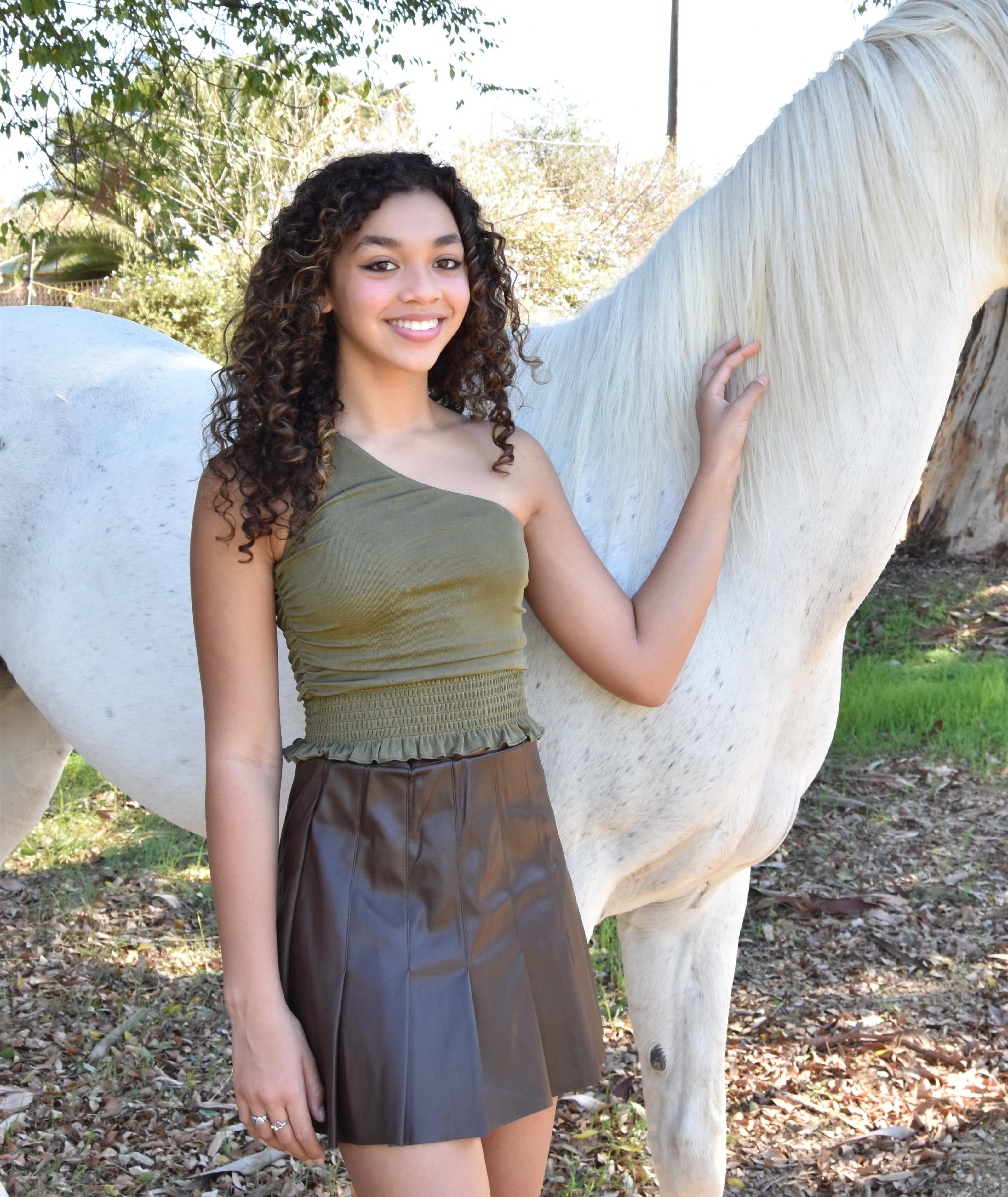 8apart Women Jane Green One Shoulder Tank Distressed/seasonal womens 8apart