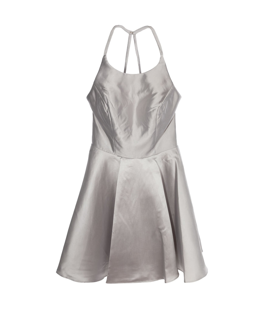 Alyce Women Cross Back Dress Silver Girls Special Dresses Alyce Silver Juniors/Women 6 