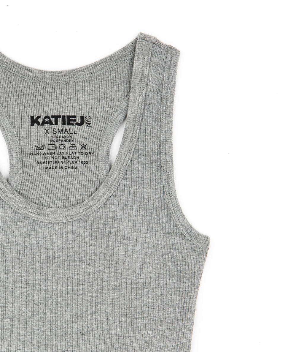 Katie J NYC Juniors Livi Tank Distressed/seasonal womens Katie J NYC