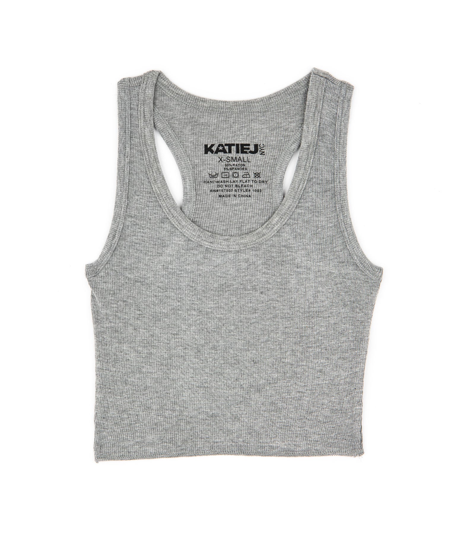 Katie J NYC Juniors Livi Tank Distressed/seasonal womens Katie J NYC