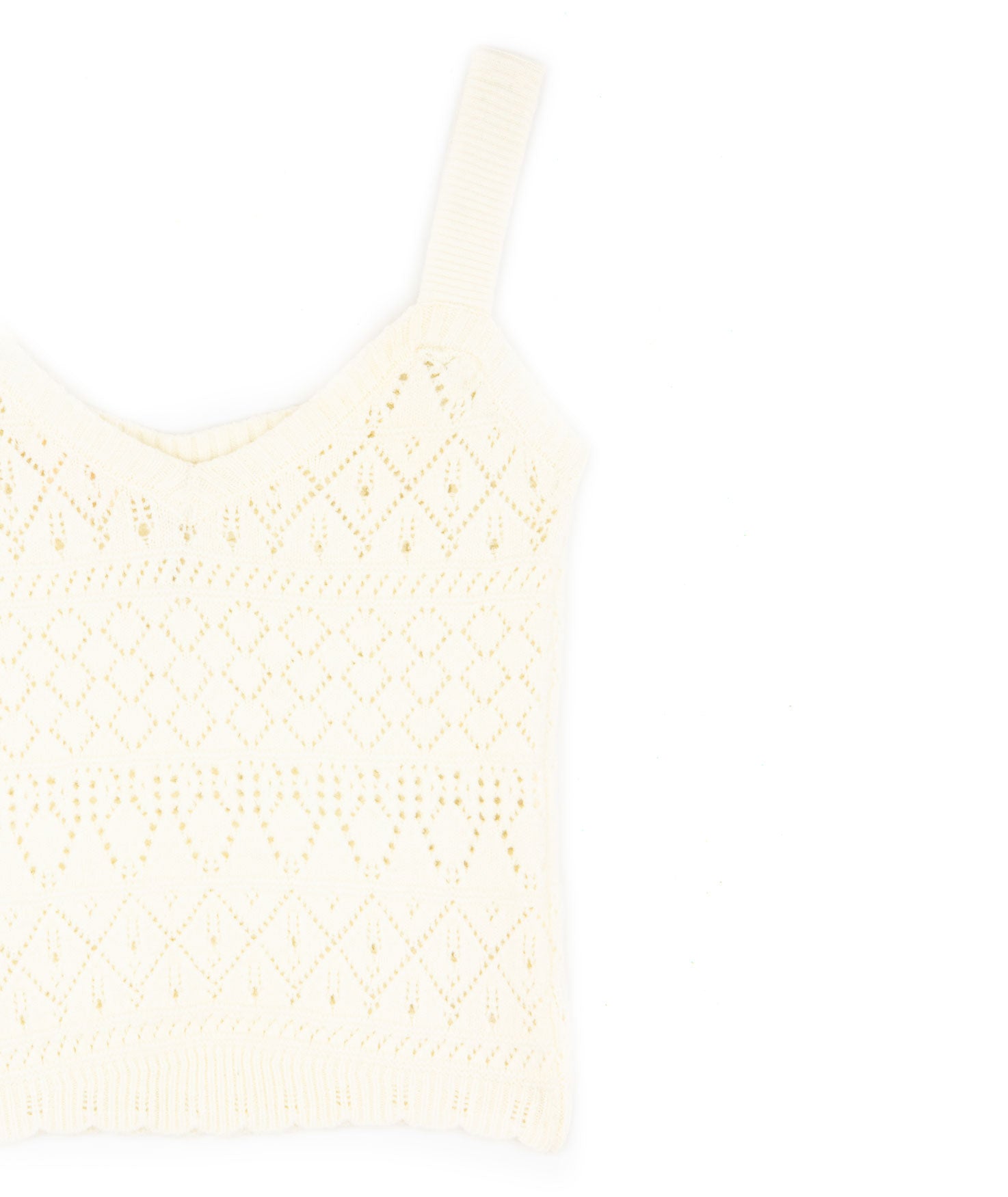 8apart Women Charlotte Ivory Sweater Tank Womens Casual Tops 8apart