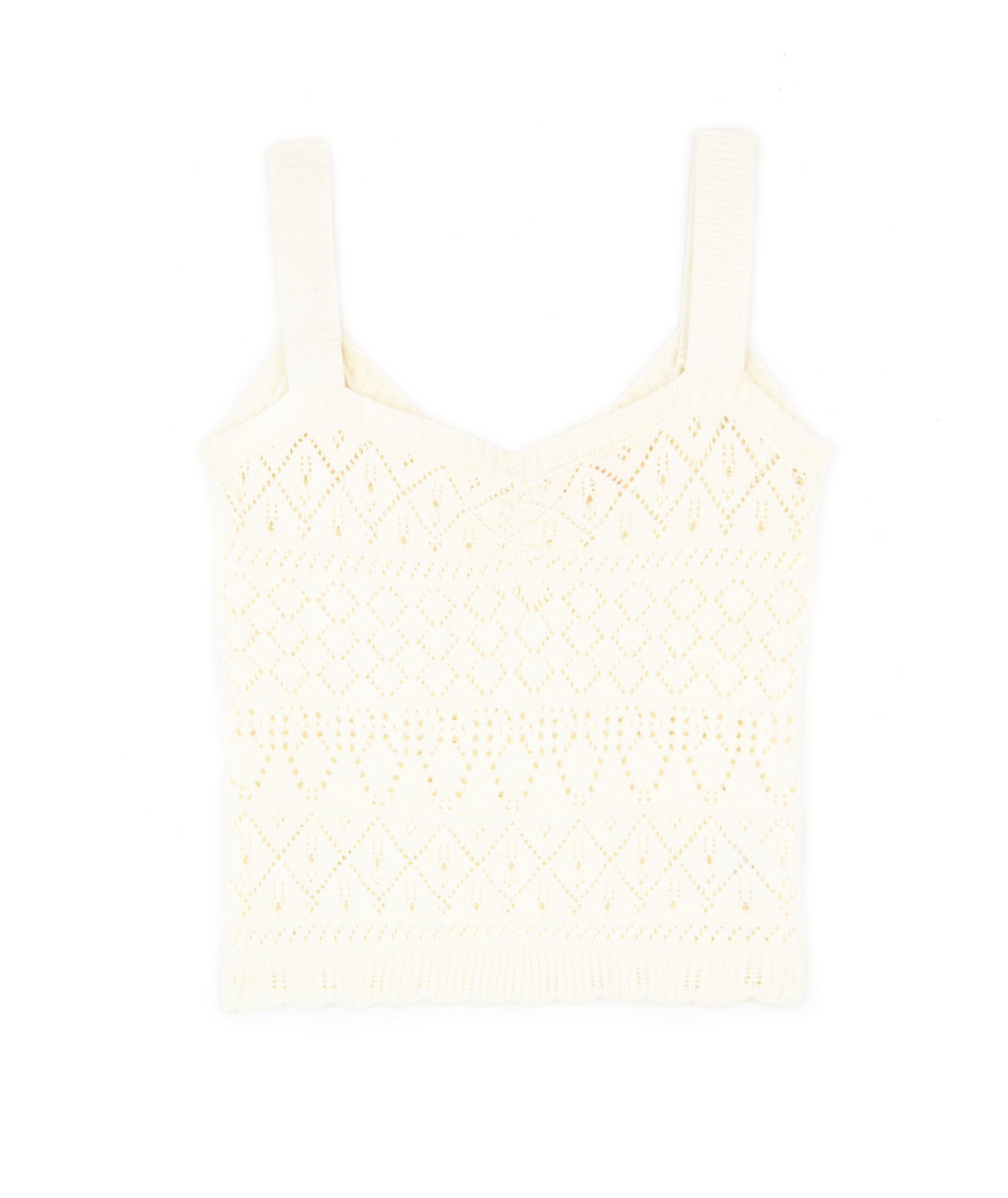 8apart Women Charlotte Ivory Sweater Tank Womens Casual Tops 8apart