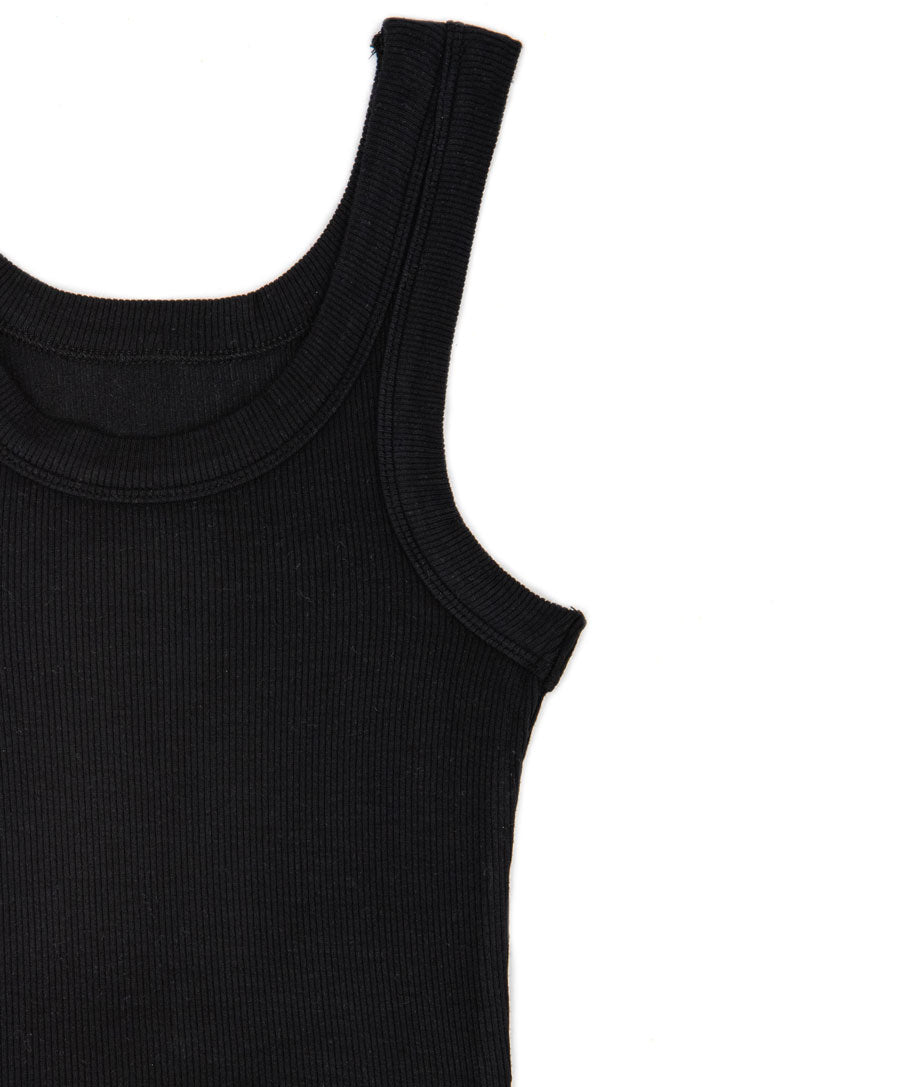 Katie J NYC Juniors Livi Long Tank Womens Casual Tops Katie J NYC