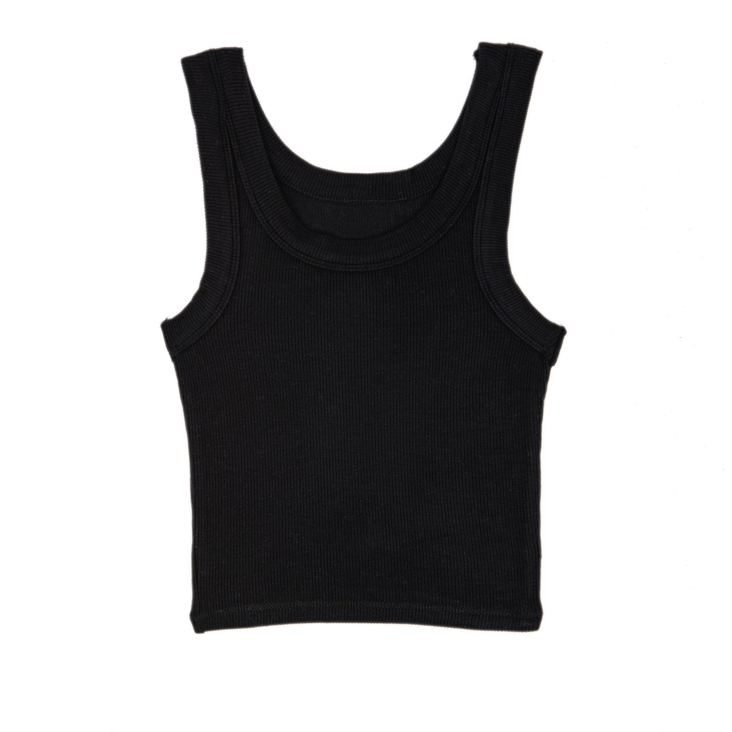 Katie J NYC Girls Livi Long Tank Girls Casual Tops Katie J NYC Black Y/S (7/8)