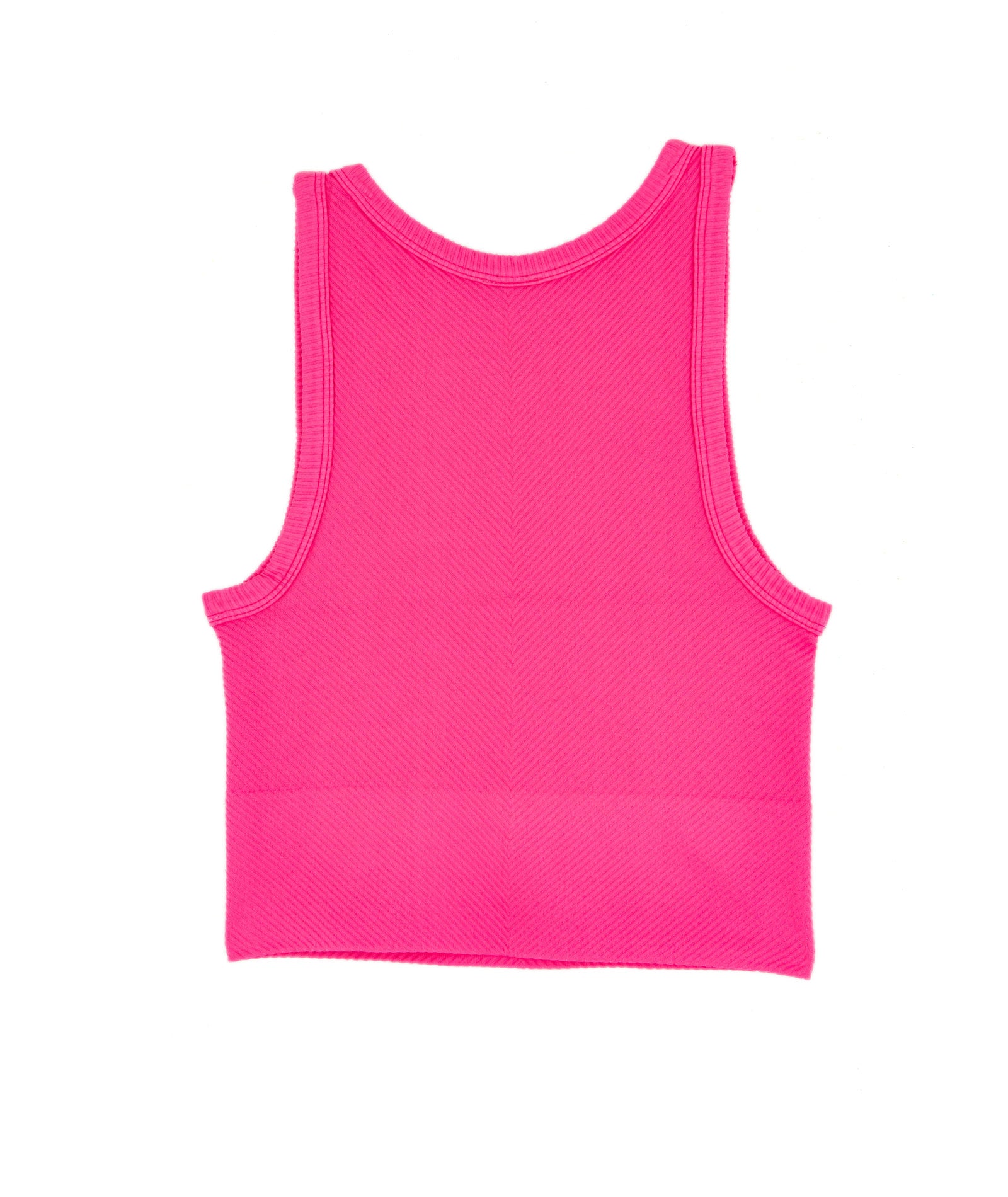 Sawyer Chevron Highneck Crop Top Women Womens Casual Tops Niki Biki