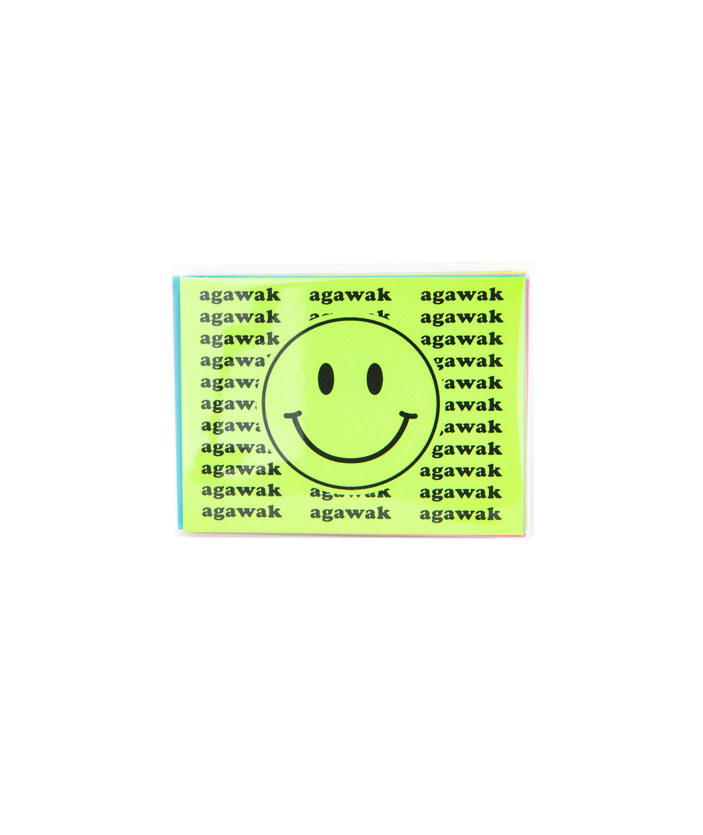 A Wink and a Nod Folded Neon Notecards Pack of 8 Distressed/seasonal gifts A Wink and a Nod