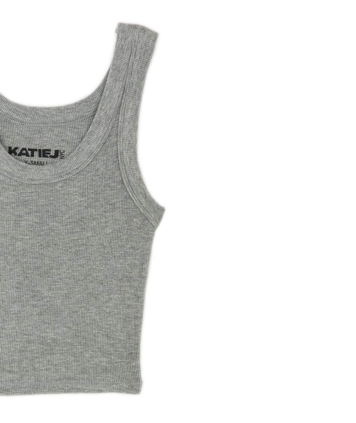 Katie J NYC Juniors Livi Long Tank Womens Casual Tops Katie J NYC