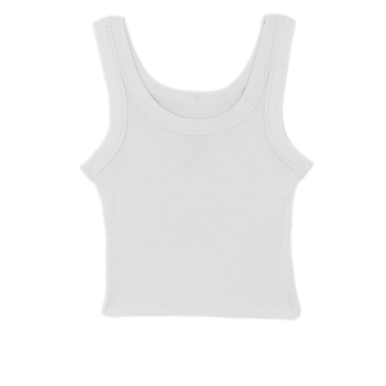 Katie J NYC Juniors Livi Long Tank Womens Casual Tops Katie J NYC White Juniors/Women XS