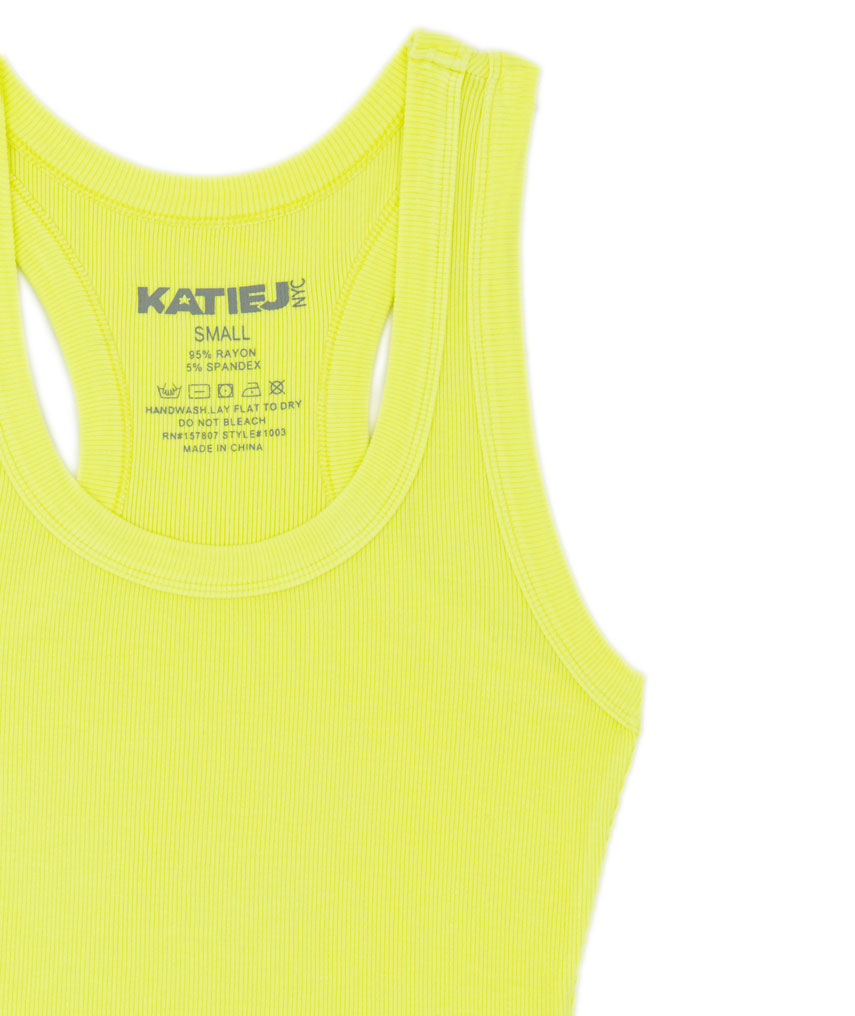 Katie J NYC Juniors Livi Tank Distressed/seasonal womens Katie J NYC