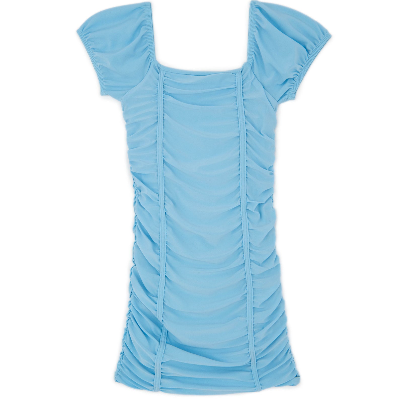 Cheryl Creations Girls Amelia Dress Girls Casual Dresses Cheryl Creations Light Blue Y/S (7/8)