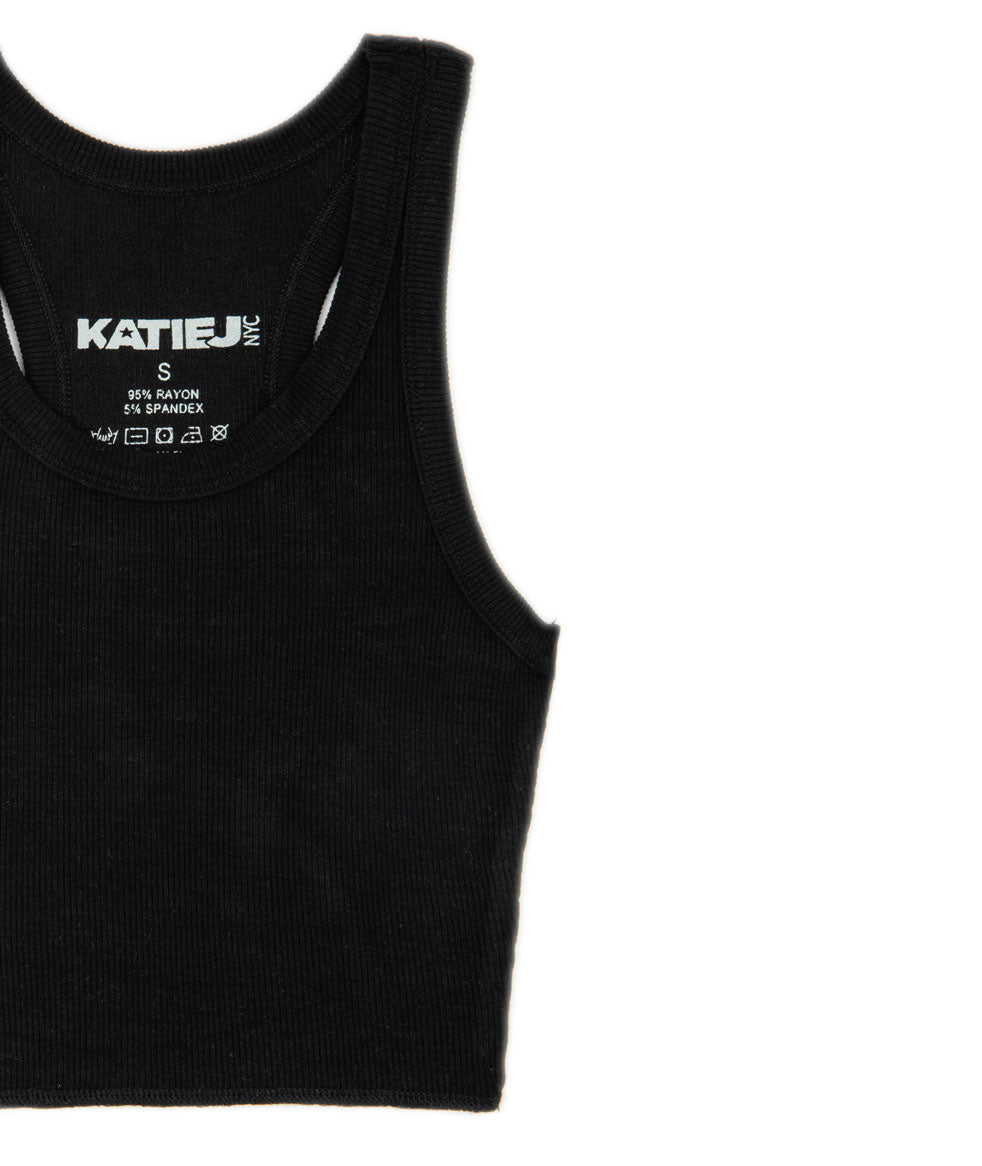 Katie J NYC Juniors Livi Tank Distressed/seasonal womens Katie J NYC