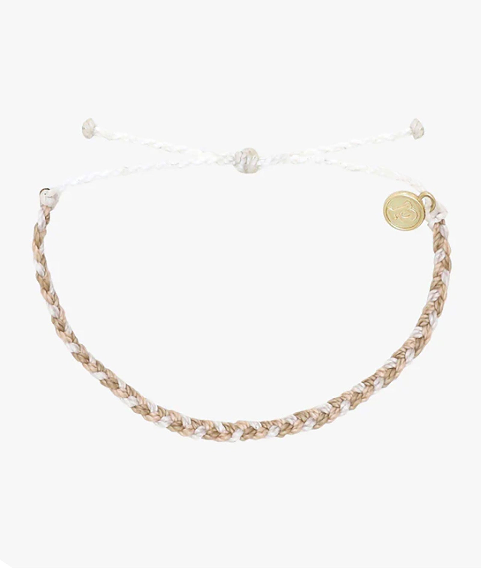 Pura Vida Mini Braided Bracelet Accessories Pura Vida Leche