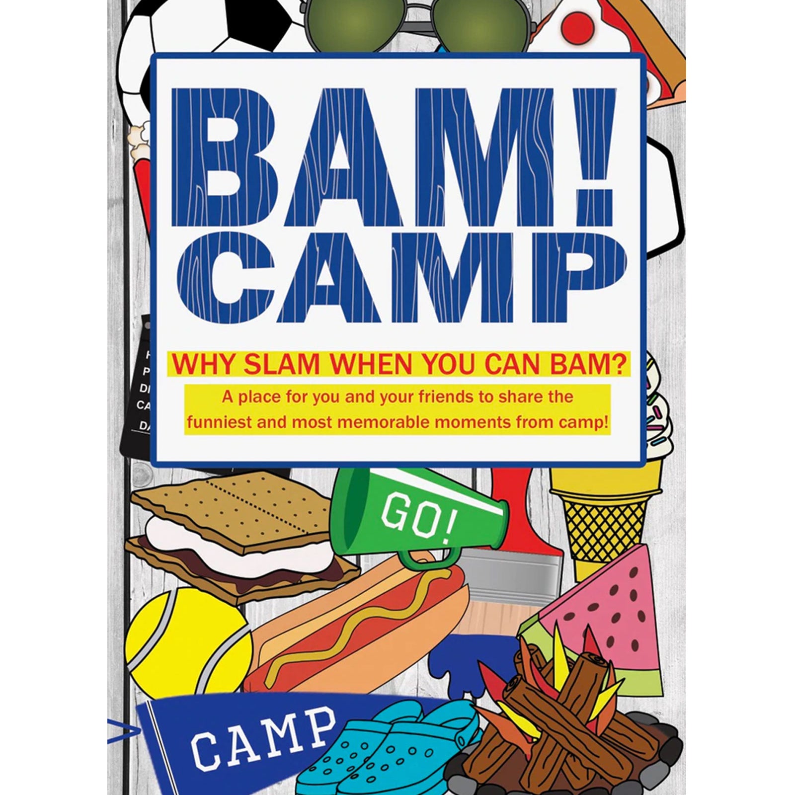Sunny Marshmallow Bam! Camp Book Accessories Sunny Marshmallow Multi