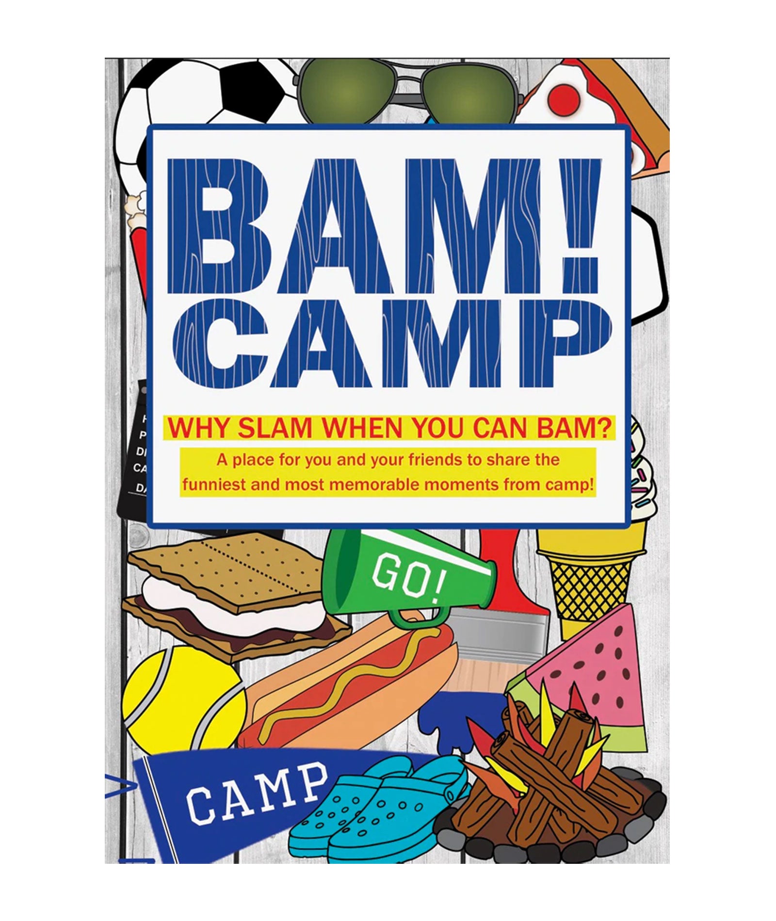 Sunny Marshmallow Bam! Camp Book Accessories Sunny Marshmallow Multi