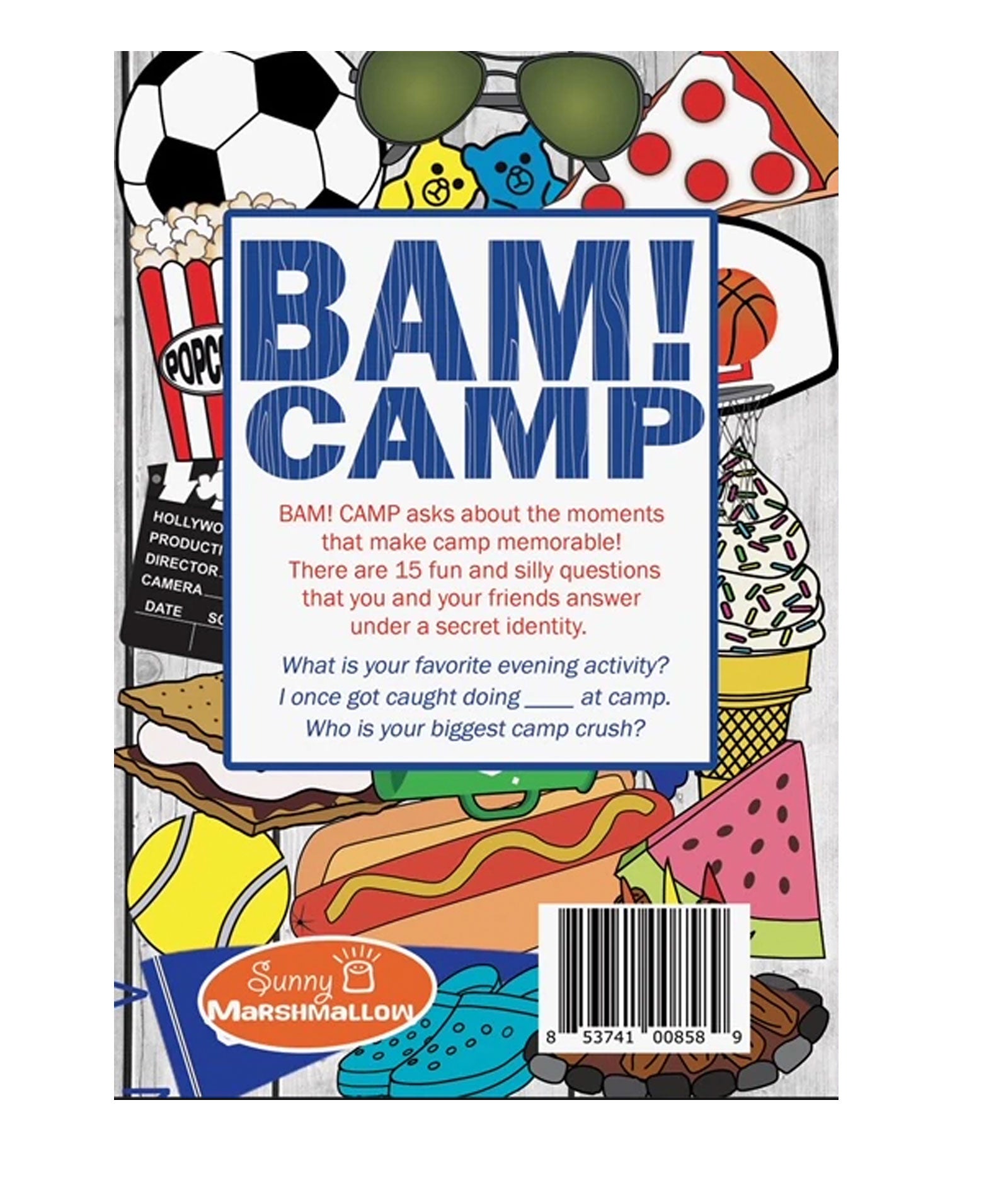 Sunny Marshmallow Bam! Camp Book Accessories Sunny Marshmallow