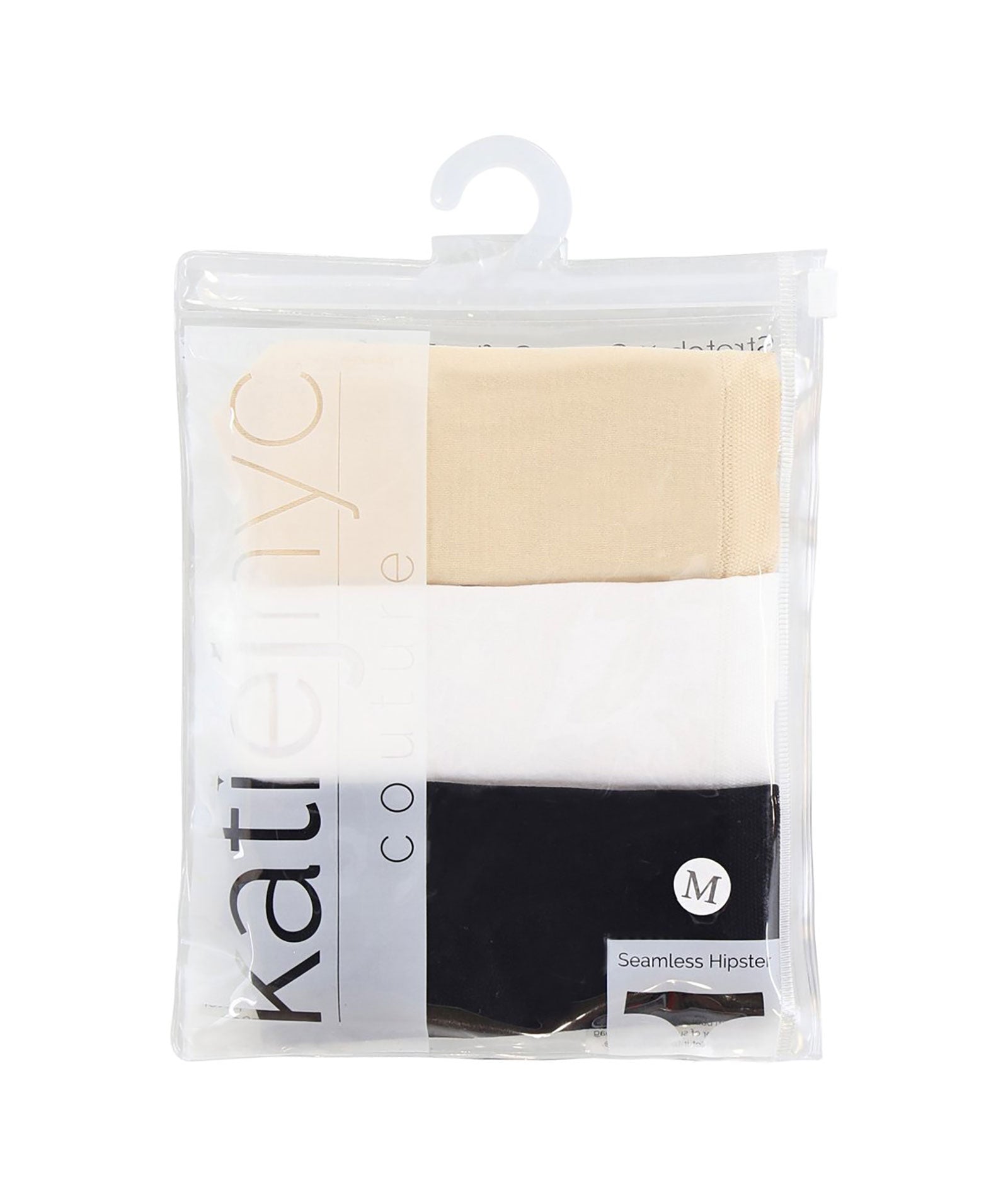 Katie J NYC Girls 3-Pack Underwear-Nude, Black, White Accessories Katie J NYC
