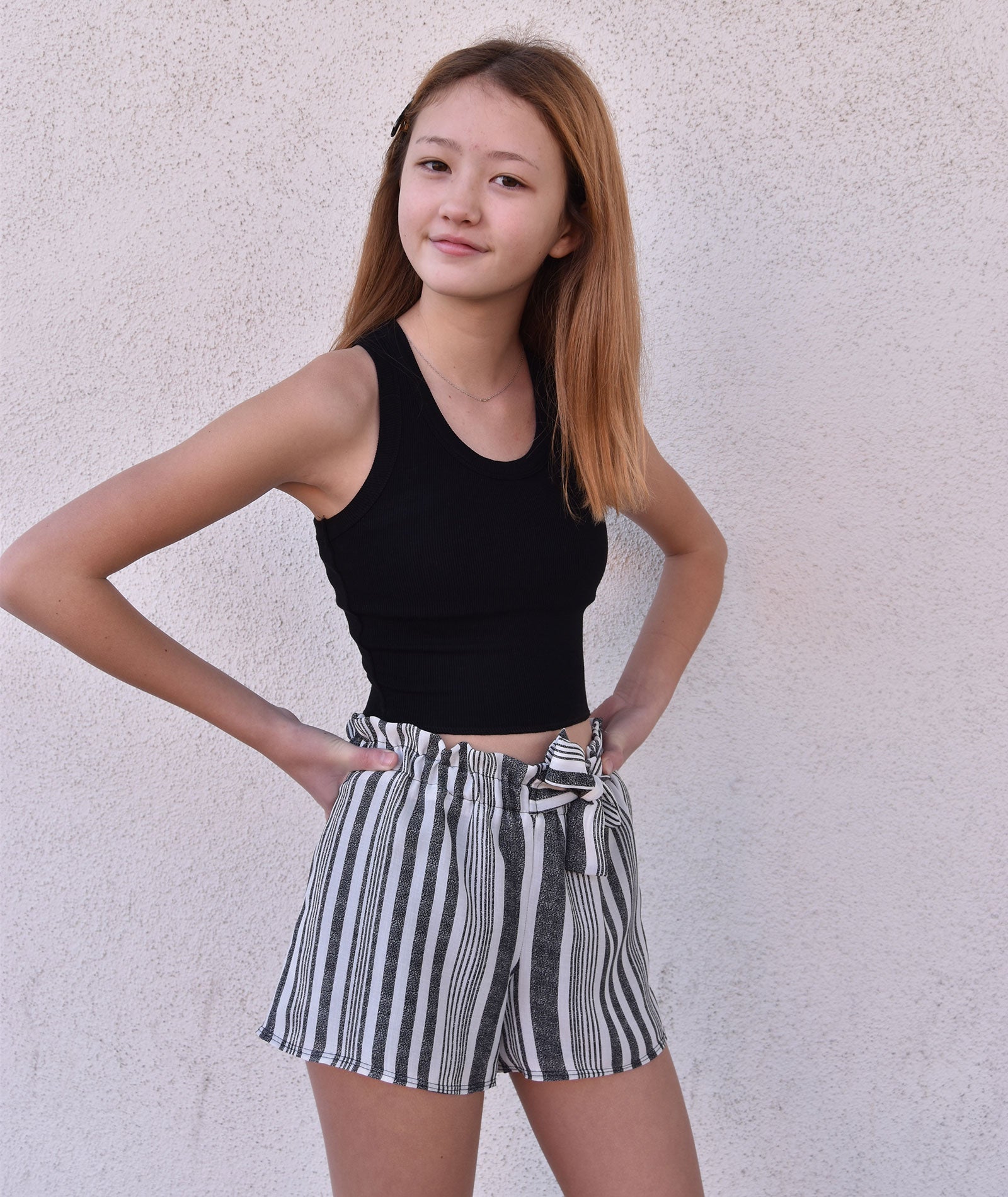 Katie J NYC Juniors Livi Tank Distressed/seasonal womens Katie J NYC