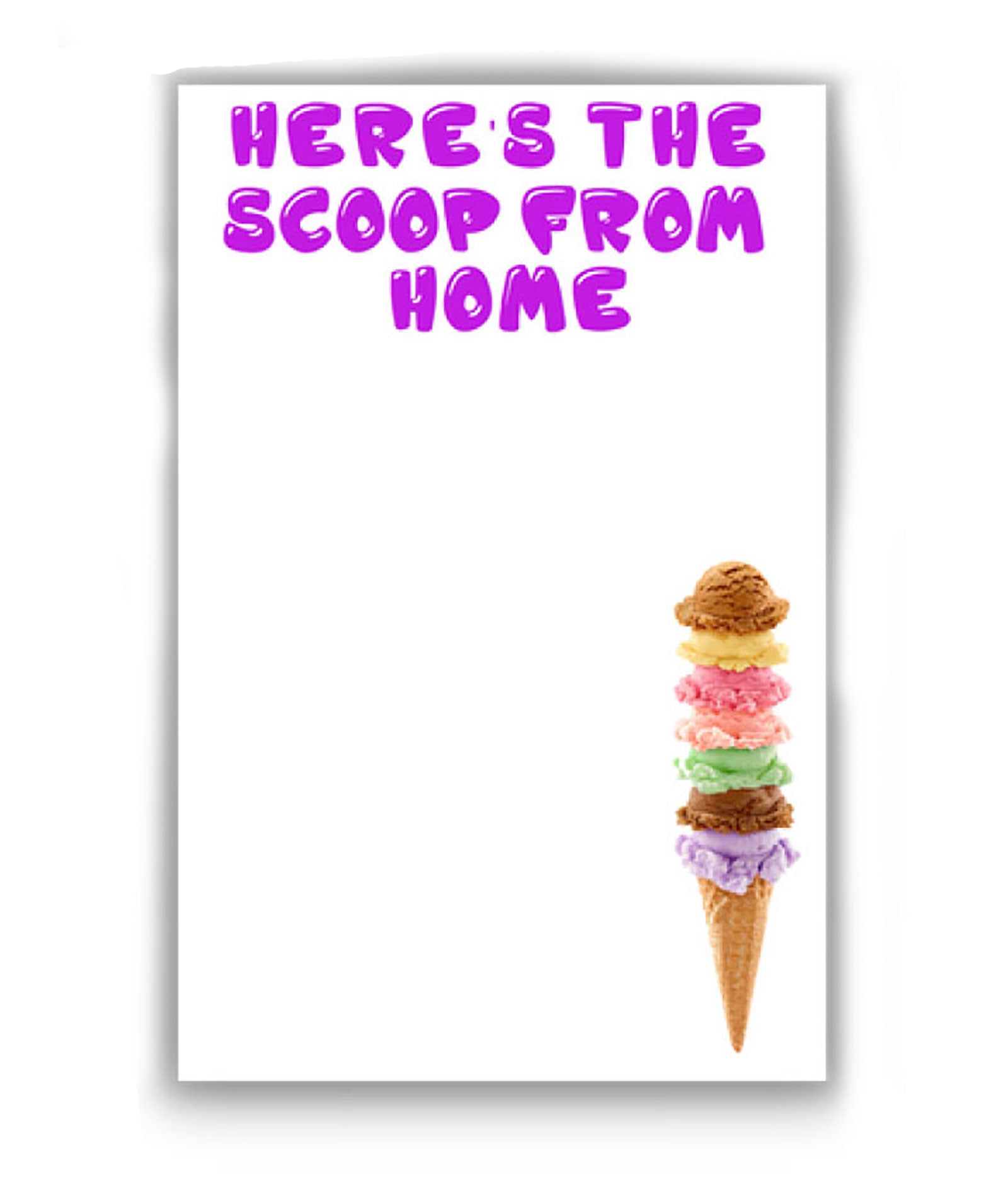 P.S. I Love Camp Pack of 8 Cards Scoop From Home Accessories P.S. I Love Camp