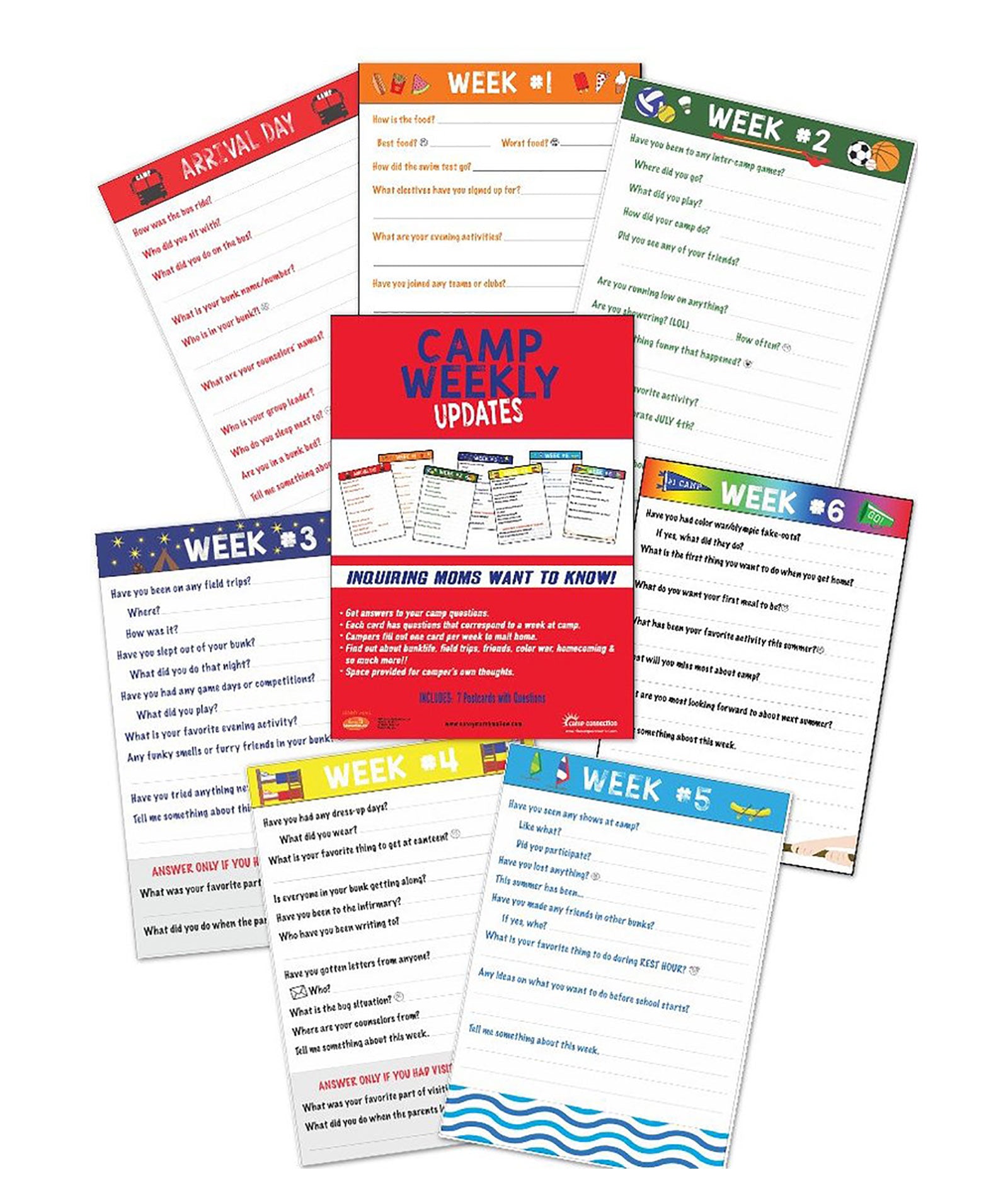 Sunny Marshmallow Camp Weekly Updates Accessories Sunny Marshmallow