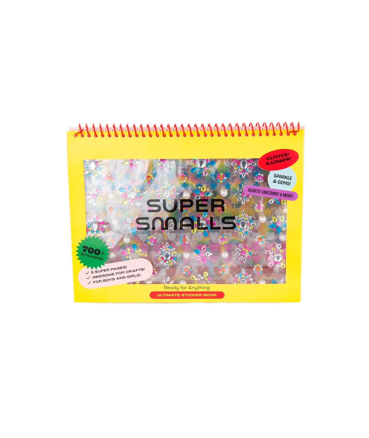 Super Smalls Everyday Sparkle 4-page Sticker Book