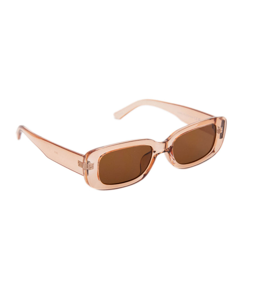 90's Dark Color Sunglasses Accessories Frankie's Exclusives Rose Gold  