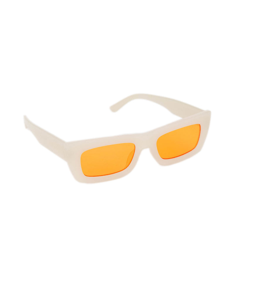 Color Square Sunglasses Accessories Frankie's Exclusives Orange  