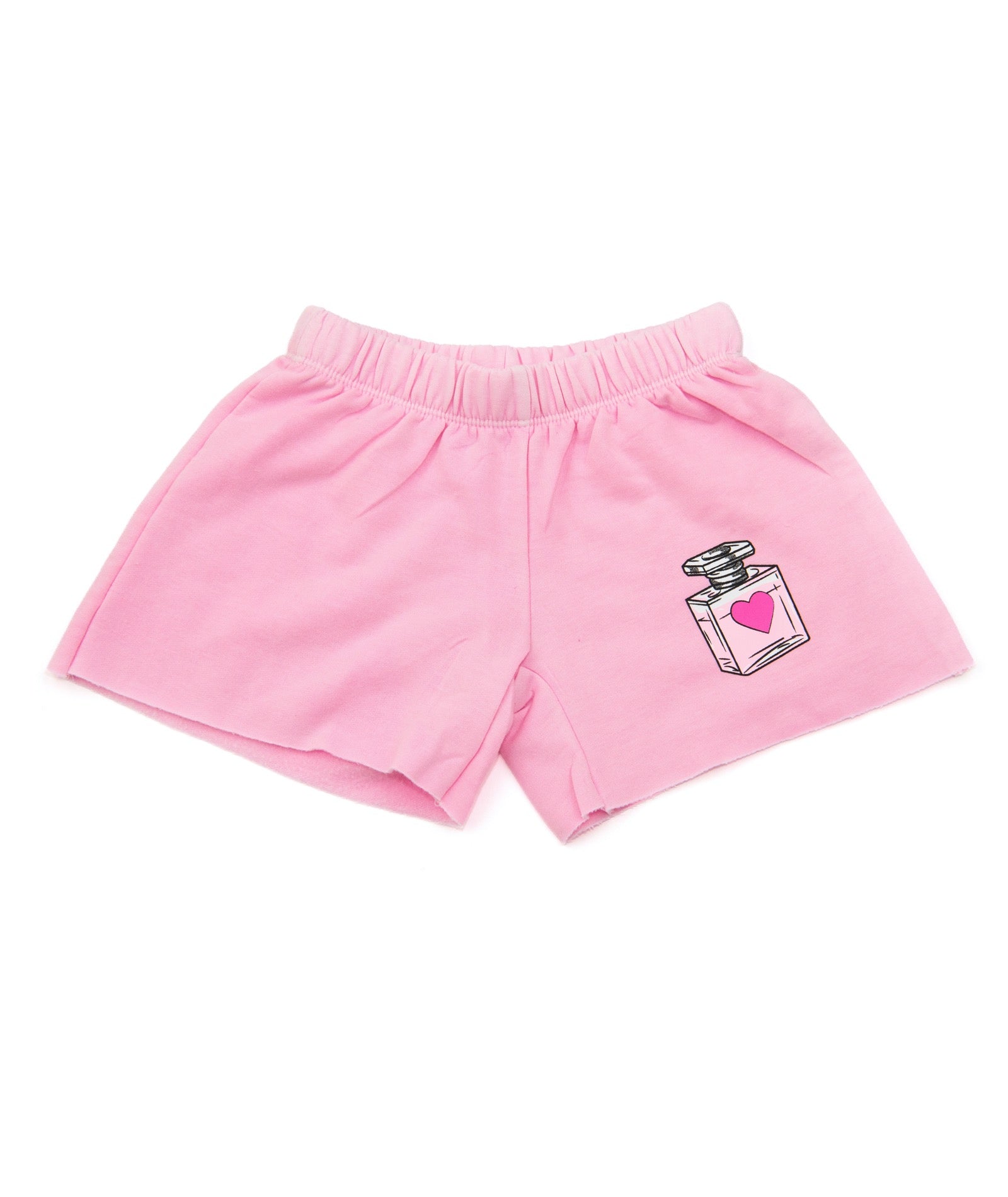 Firehouse Girls Frankie's Glam Girl Fleece Shorts Girls Casual Bottoms Firehouse Ice Pink Y/4