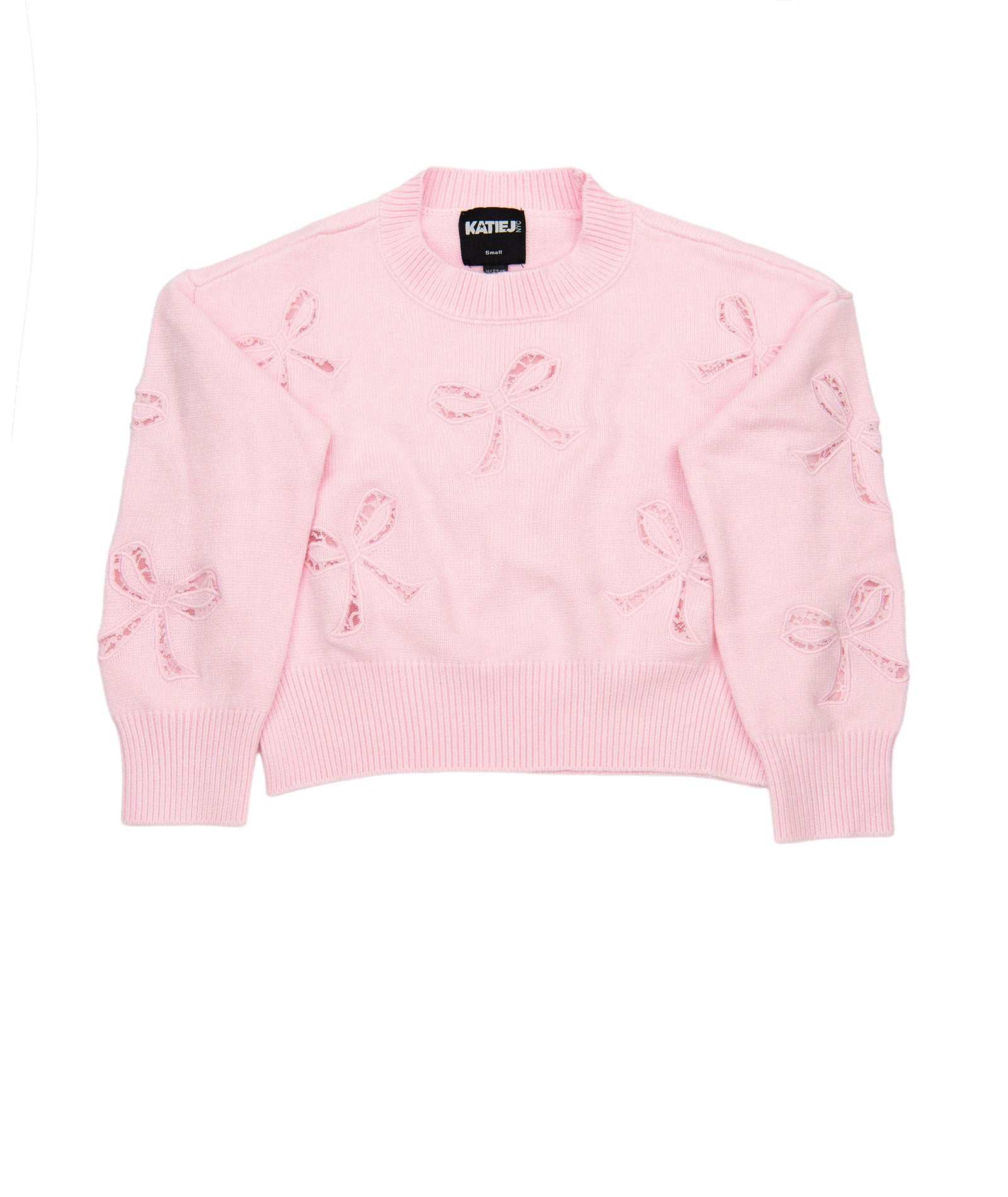 Katie J NYC Girls Erin Sweater Girls Casual Tops Katie J NYC Baby Pink Y/S (7/8)