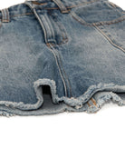 Katie J NYC Girls Bowery Light Wash Denim Skirt Girls Denim Katie J NYC