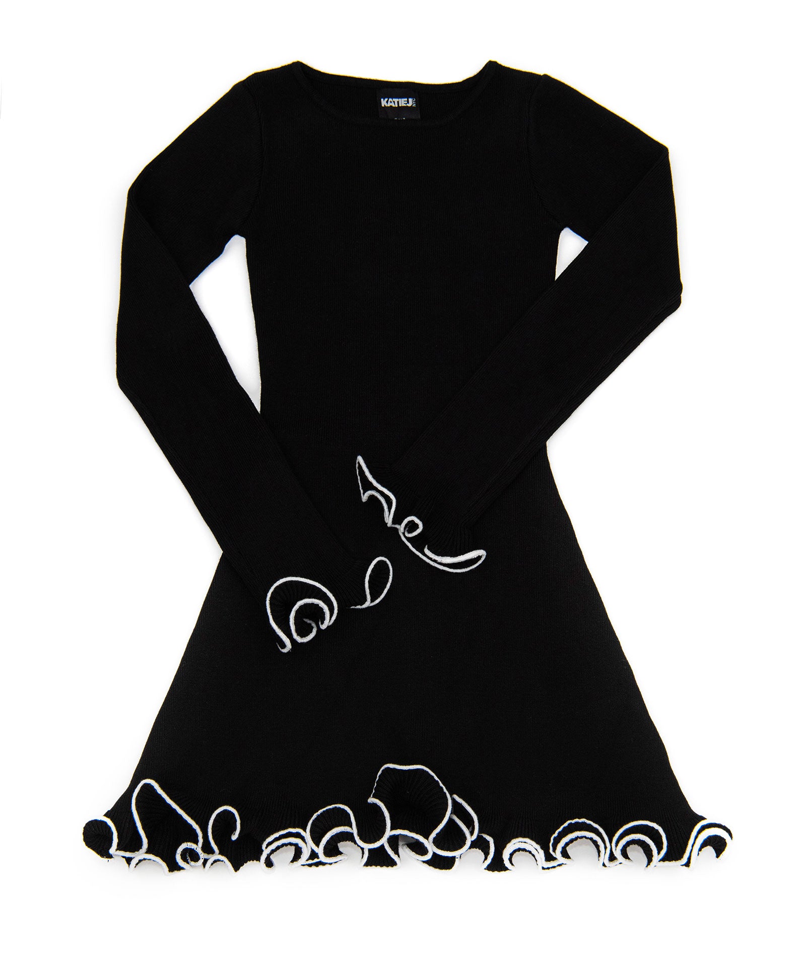 Katie J NYC Girls Ellis Long Sleeve Dress