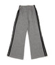 FBZ Girls Lou Grey Hacci Pants With White Stripes