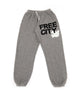 FREECITY Women Large Sweatpants Heather Cream Womens Casual Bottoms FREECITY Ivory Juniors/Women XS