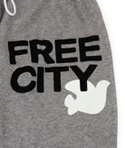 FREECITY Women Large Sweatpants Heather Cream Womens Casual Bottoms FREECITY