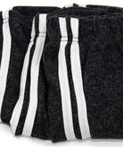 FBZ Girls Lou Grey Hacci Pants With White Stripes Girls Casual Bottoms FBZ Flowers By Zoe