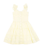 FBZ Girls Doe Yellow Lace Dress Girls Casual Dresses FBZ Flowers By Zoe Yellow Y/S (7/8)