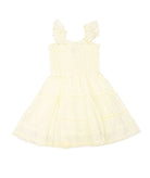 FBZ Girls Doe Yellow Lace Dress Girls Casual Dresses FBZ Flowers By Zoe