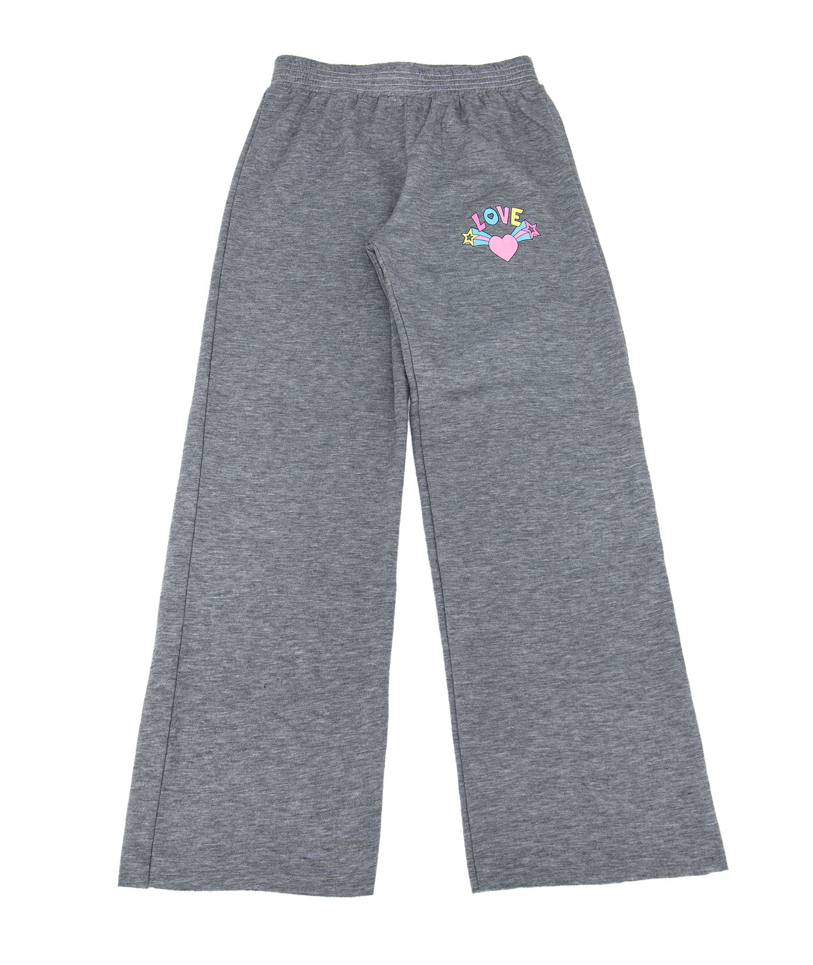 Firehouse Girls Love Burst Wide Leg Sweatpants