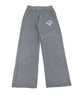 Firehouse Girls Love Burst Wide Leg Sweatpants Girls Casual Bottoms Firehouse Heather Grey Y/S (7/8)