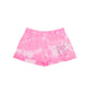 Firehouse Girls Neon Pink Cloud Stripe Bow Fleece Shorts Girls Casual Bottoms Firehouse Tie Dye Y/5