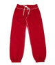 Katie J NYC Girls Vintage Sweatpants Camp Red Girls Casual Bottoms Katie J NYC Red Y/S (7/8)