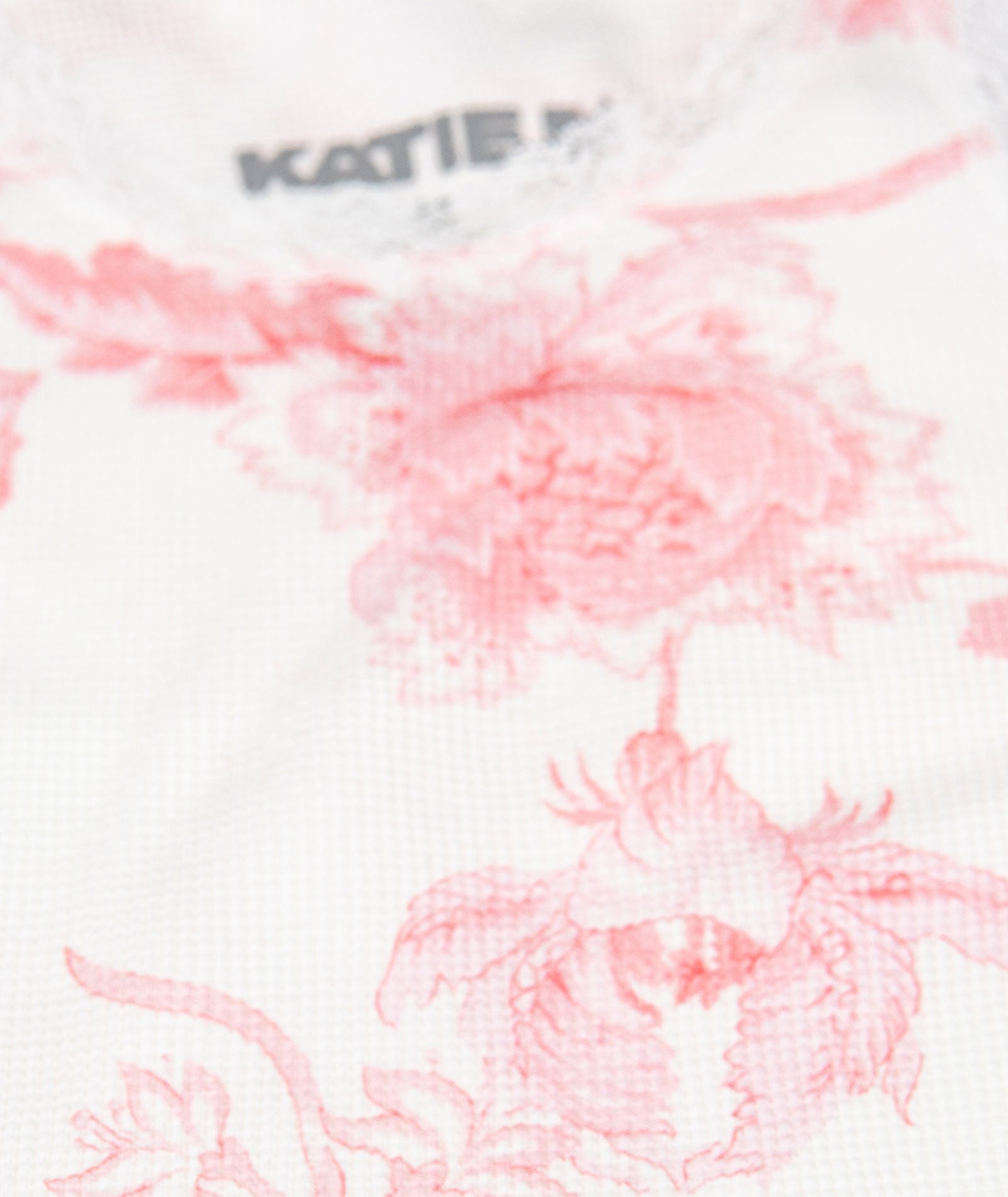 Katie J NYC Girls Pink Toile Wren Tank Girls Casual Tops Katie J NYC