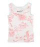 Katie J NYC Girls Pink Toile Wren Tank Girls Casual Tops Katie J NYC Floral Y/S (7/8)