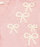 Love Shack Fancy Girls Jayne Cardigan Petal Meringue Girls Casual Tops Love Shack Fancy