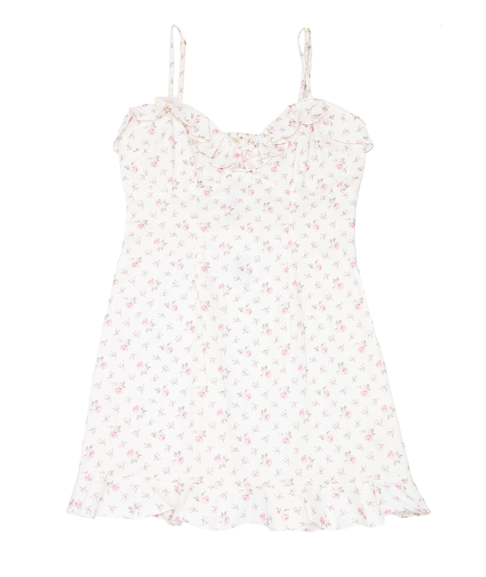 Love Shack Fancy Women Stephania Dress Sunwashed Ivory Womens Casual Dresses Love Shack Fancy Ivory Juniors/Women 00